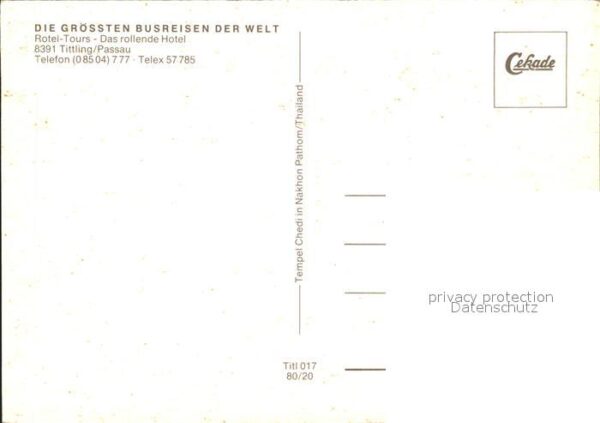 Tittling Rotel-Tours rollende Hotel – Bild 2