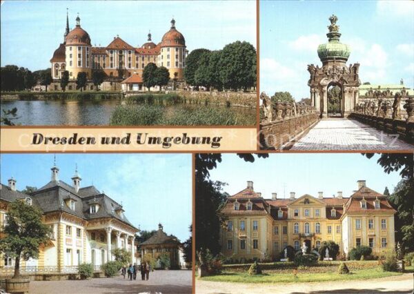 Dresden Barockmuseum Schloss Moritzburg Zwinger