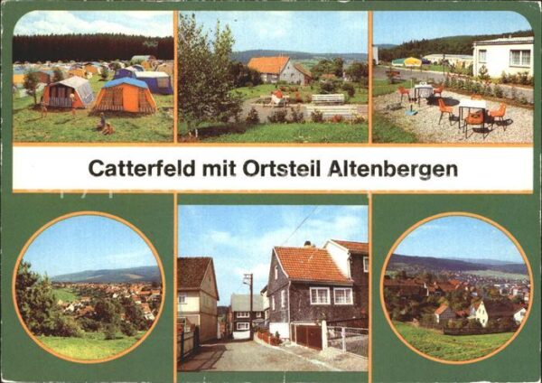 Altenbergen Catterfeld Campingplatz Paulfeld Strasse des Fried