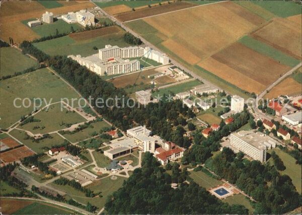 Bad Windsheim Kurzentrum Parkanlagen Fliegeraufnahme