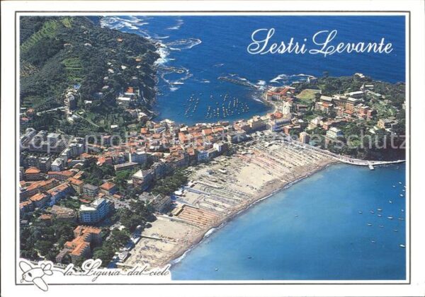 Sestri Levante Fliegeraufnahme