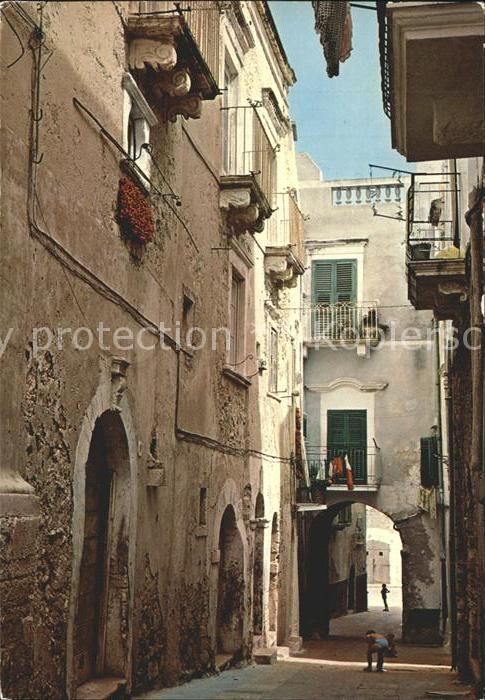 Vieste Foggia Balkon Mafrollasstrasse