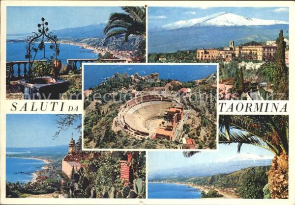 Taormina Sizilien Theaterruine