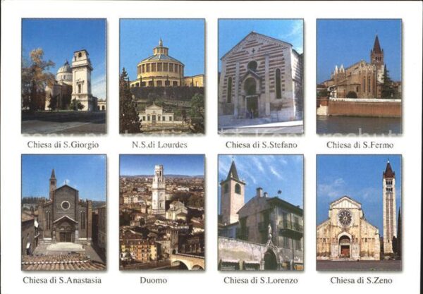 Verona Veneto Chiesa S. Giorgio S. Lorenzo S. Zeno