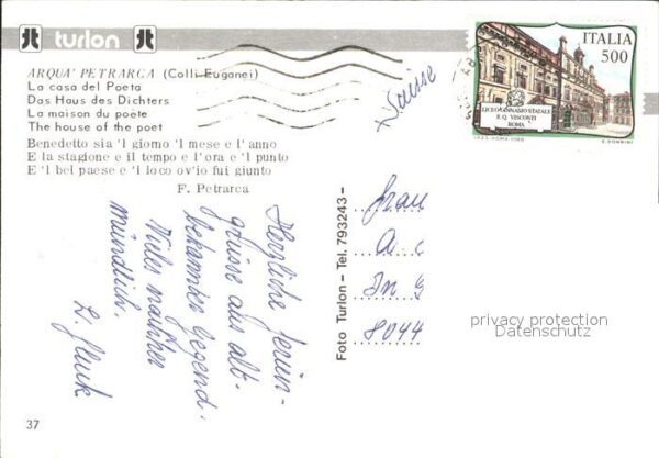Arqua Petrarca Casa del Poeta – Bild 2