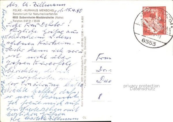 Meddersheim Felke Kurhaus Menschel Fliegeraufnahme – Bild 2