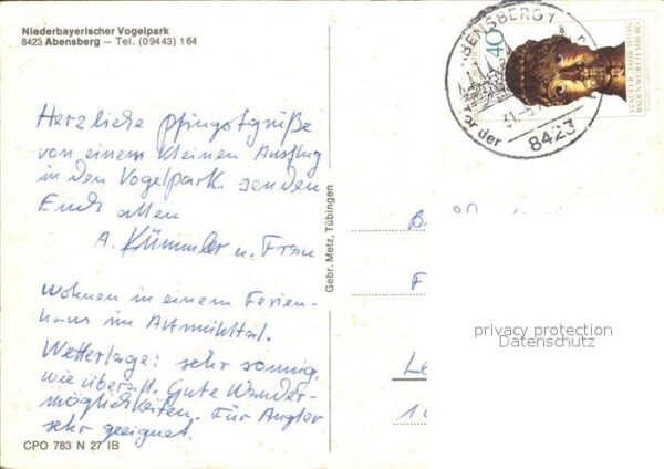 Abensberg Niederbayerischer Vogelpark – Bild 2