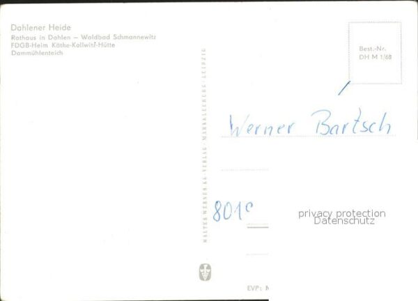 Dahlener Heide Rathaus Waldbad Schmannewitz FDGB-Heim – Bild 2