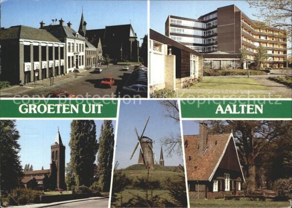 Aalten Kirche Windmühle Gebäude