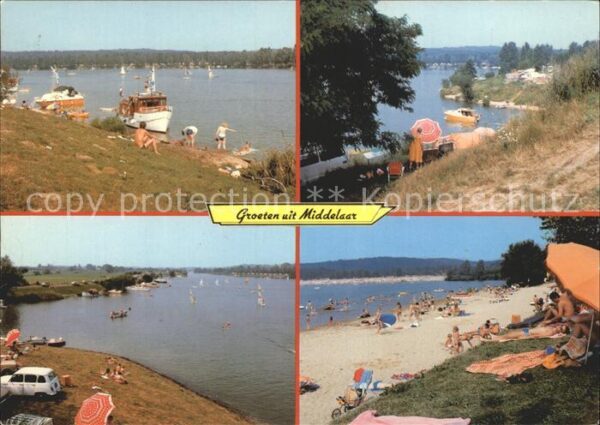 Middelaar Strand Boot