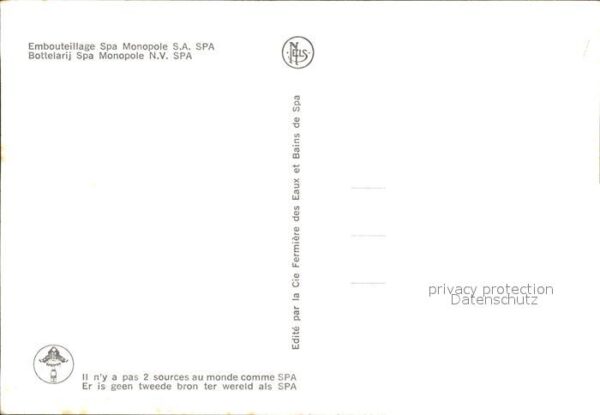 Spa Liege Embouteillage Spa Monopole S. A. – Bild 2