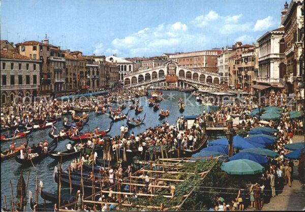 Venezia Venedig Grosse Kanal Regatta