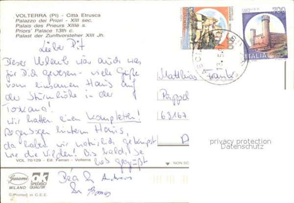 Volterra Palast Zunftvorsteher XIII – Bild 2
