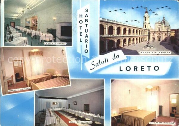Loreto Aprutino Hotel Restaurant Del Santuario Facciata