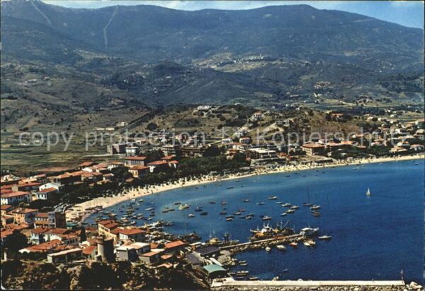Marina di Campo Fliegeraufnahme
