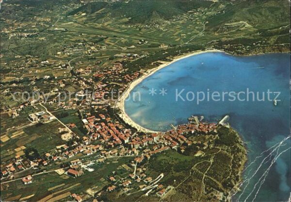 Marina di Campo Fliegeraufnahme