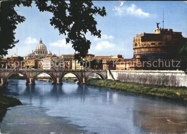 Roma Rom Brücke Engelschloss