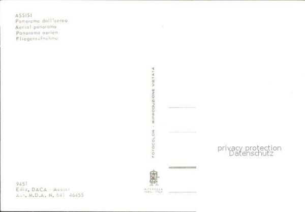 Assisi Umbria Fliegeraufnahme – Bild 2
