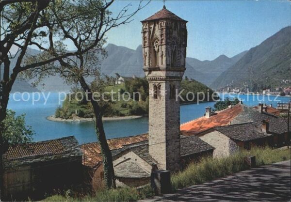 Ossuccio Glockenturm Insel Comacina