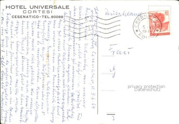 Cesenatico Hotel Universale Cortesi – Bild 2