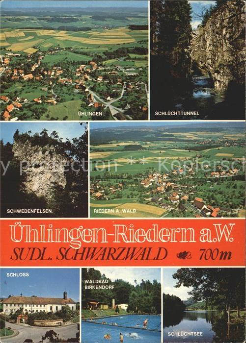 Riedern Wald Schwedenfelsen Schlüchttunnel Waldbad B