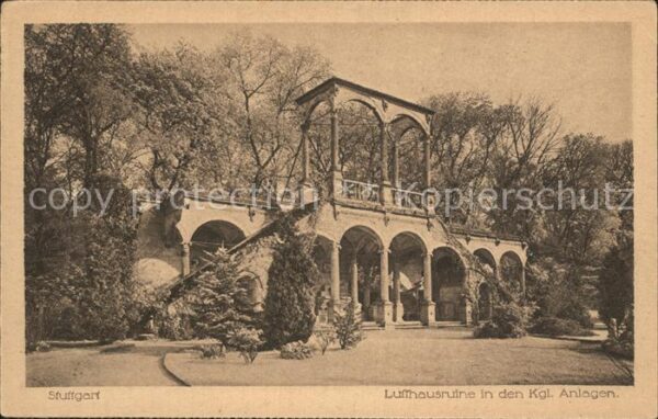 Stuttgart Luffhausruine