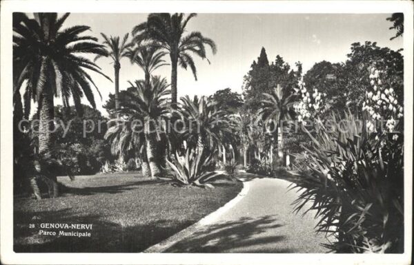 Genova Genua Liguria Parco Municipale