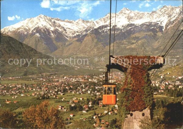 Meran Merano Seilbahn nach Hafling