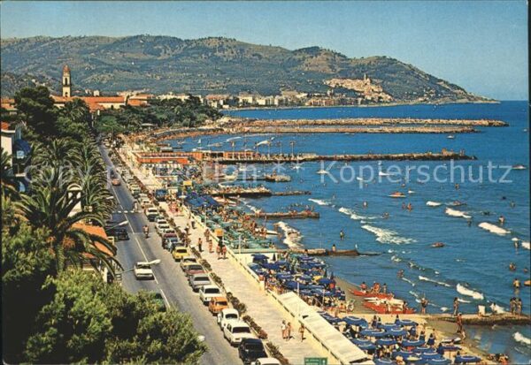 Diano Marina Strandpromenade