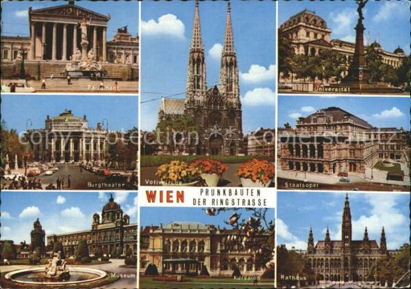 Wien Universität Votivkirche Museum Staatsop