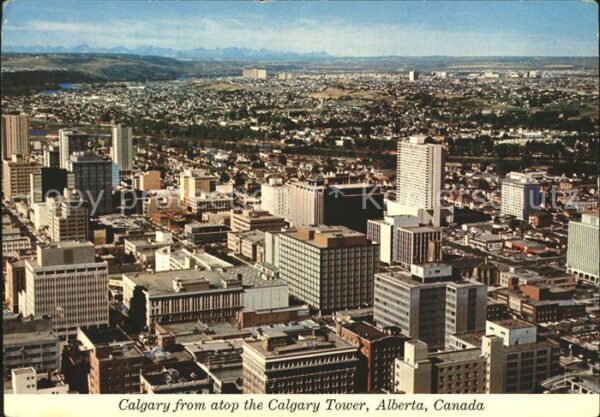 Calgary Blick vom Calgary Turm