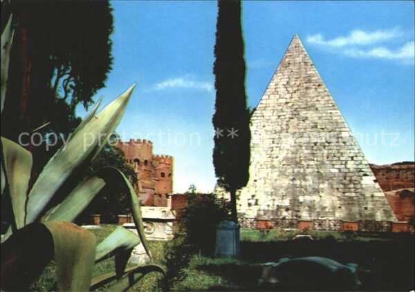 Roma Rom Pyramide des Caius Cestius