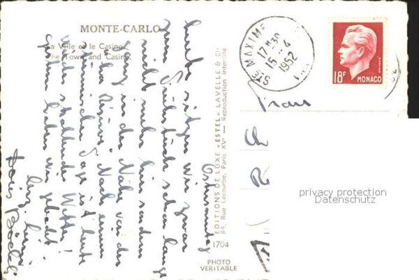 Monte-Carlo Teilansicht mit Casino – Bild 2