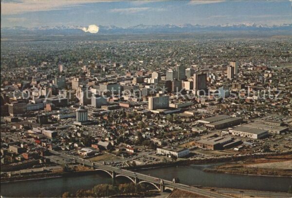 Calgary Fliegeraufnahme