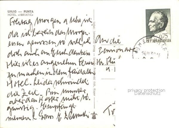 Umag Umago Istrien Hotel Adratic – Bild 2