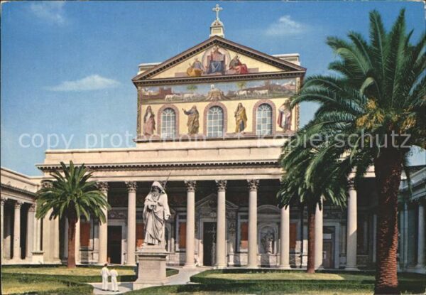 Roma Rom Basilika Sankt Paulus