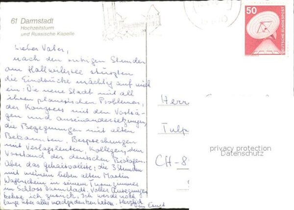Darmstadt Hochzeitsturm und Russische Kapelle – Bild 2