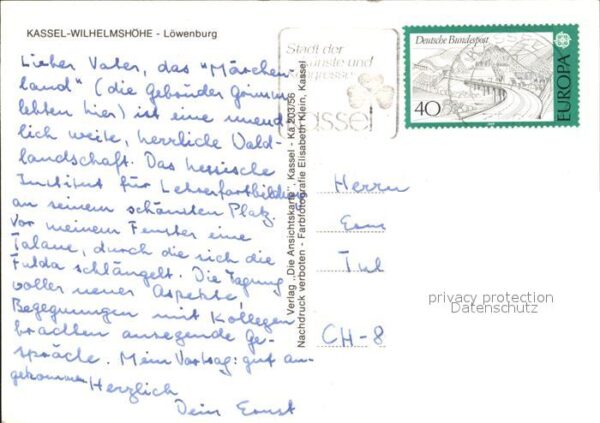 Wilhelmshoehe Kassel Löwenburg – Bild 2