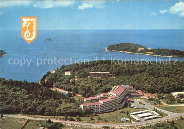 Rovinj Istrien Fliegeraufnahme Hotel Eden