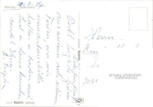 Rovinj Istrien Fliegeraufnahme Hotel Eden – Bild 2