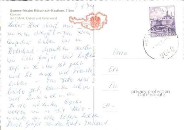 Koetschach-Mauthen Kaernten Polinik Cellon und Kellerwand – Bild 2