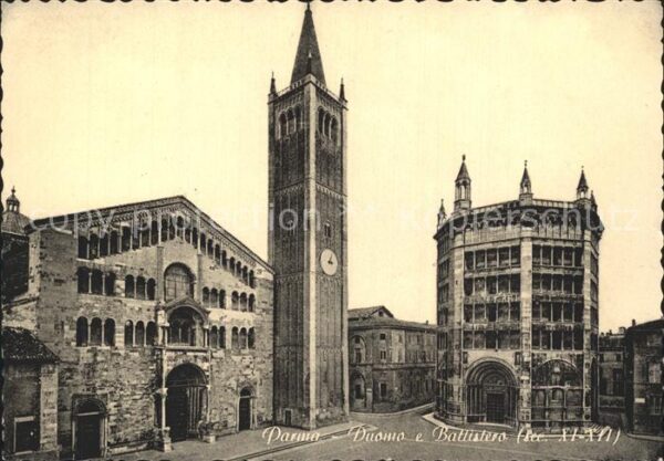 Parma Emilia-Romagna Batistero und Dom