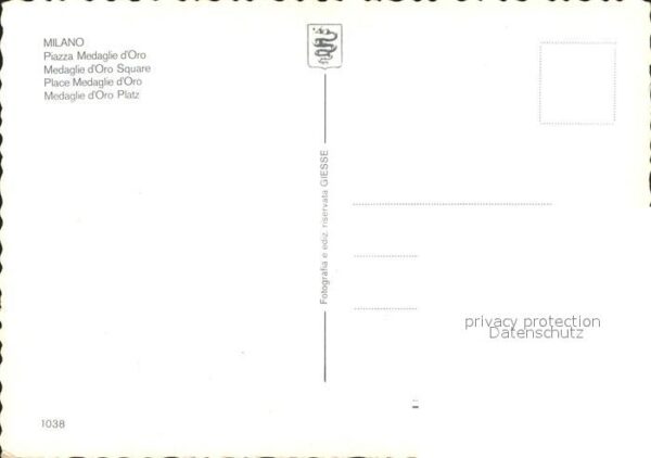 Milano Piazza Medaglie d_Oro – Bild 2