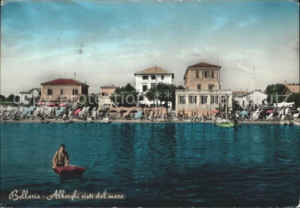 Bellaria Vom Meer aus gesehen