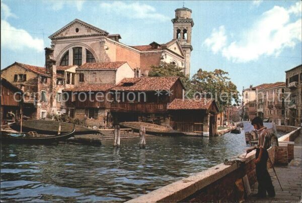 Venezia Venedig Squero di San Trovaso