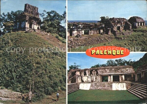 Palenque Tempel de la Cruz