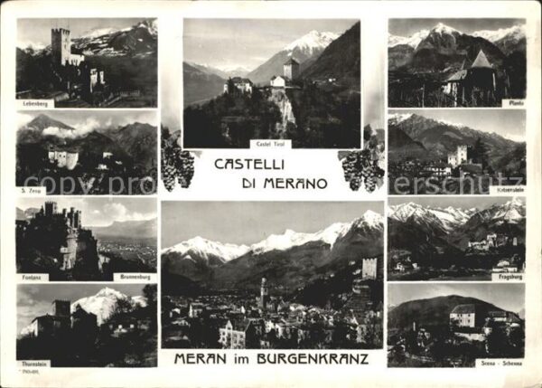 Meran Merano Der Burgenkranz