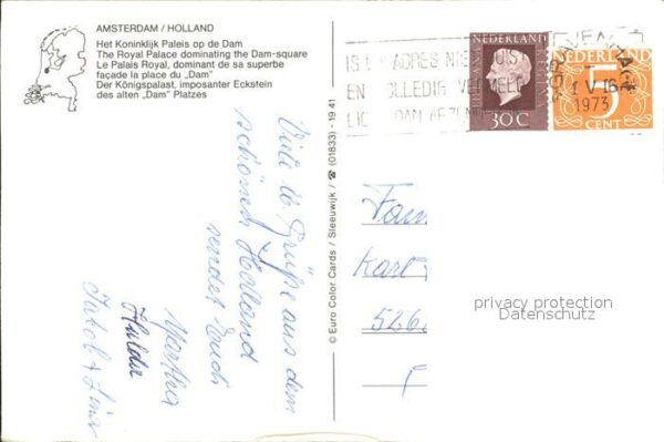 Amsterdam Niederlande Königspalast – Bild 2