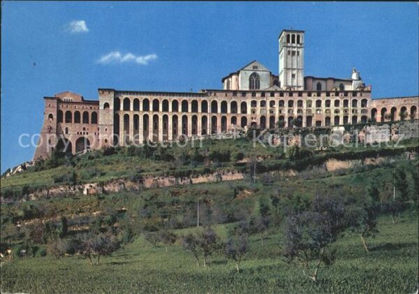 Assisi Umbria Kathedrale des Heiligen Franziskus und