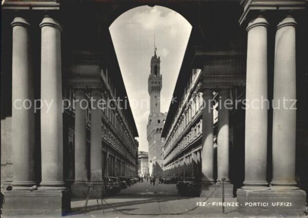 Firenze Florenz Portici Uffizi